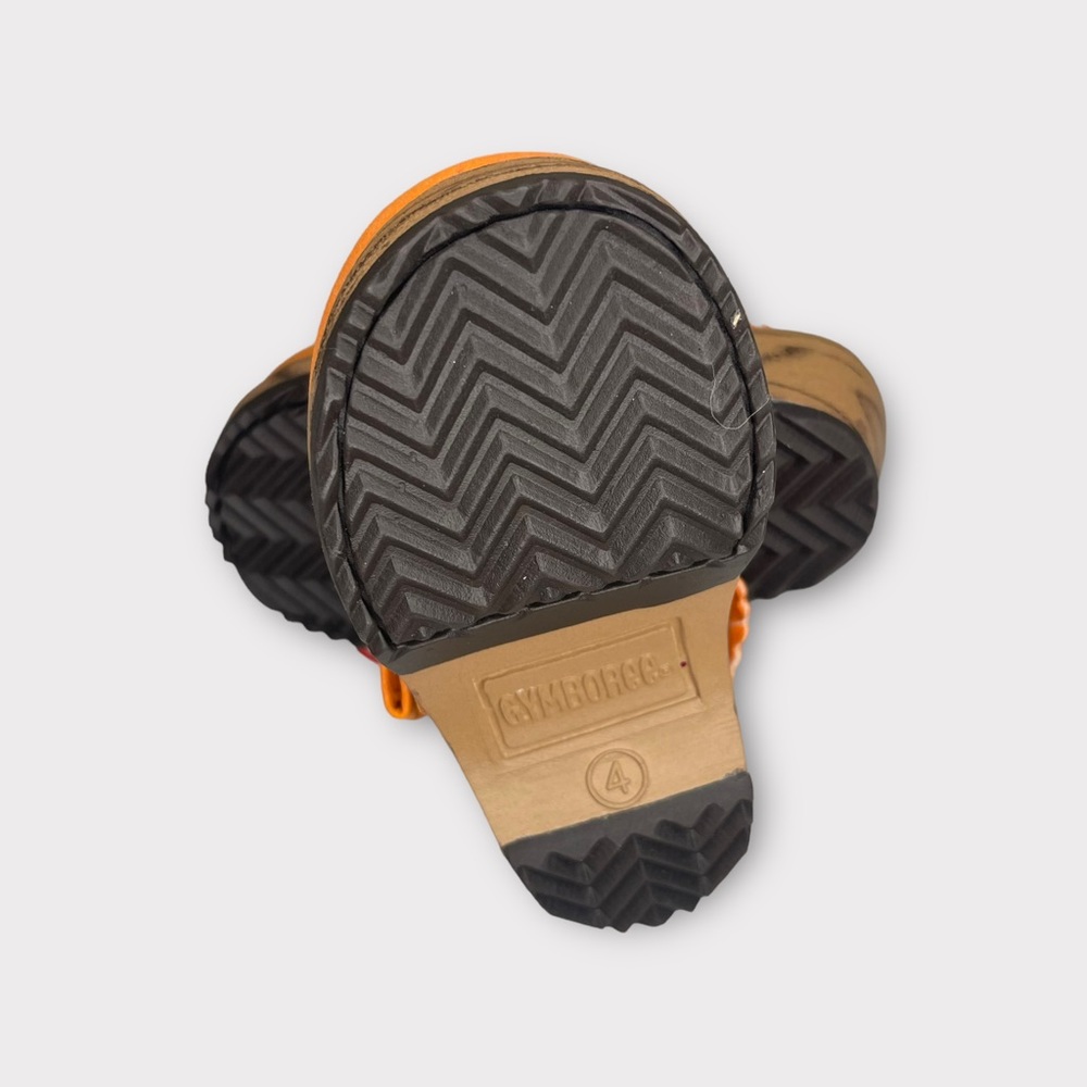 Gymboree Vintage 2007 Orange Platform Clogs - Picture 5 of 5